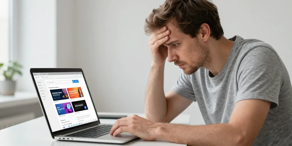 supprimer search the web