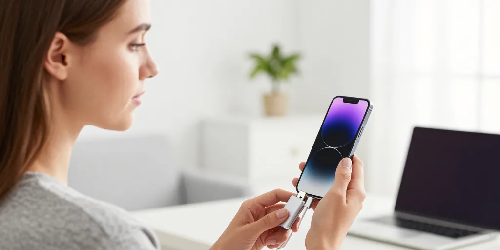 transférer photo iphone vers clé usb gratuit